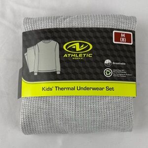 NWT Athletic Works Kids' Light Gray Thermal Set